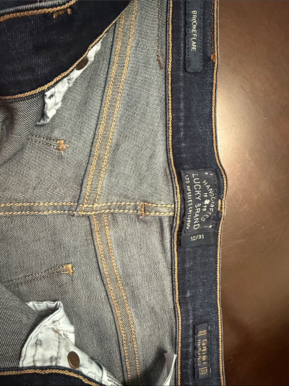 Lucky Brand woman’s  Jeans - Dark Blue Wash Brooke Flair